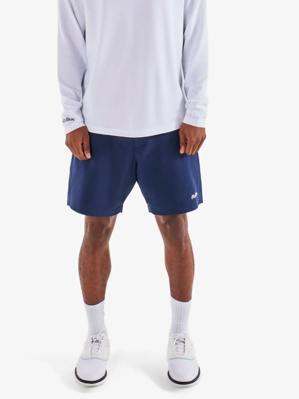 Malbon Ripley Coolcore Performance Short Size 33 Sports Golf and Bon Script Sock